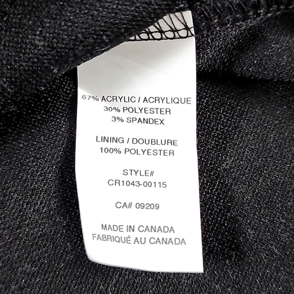 Cleo Sleeveless Dress Black Grey Boat Neckline Knee Length Fitted Size 10 - Picture 7 of 12